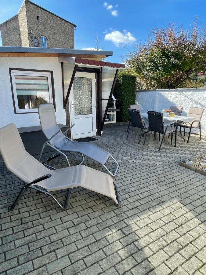 Christels Ferienwohnung 1 In Thale Mit Sonnenterrasse Und Grill Екстериор снимка