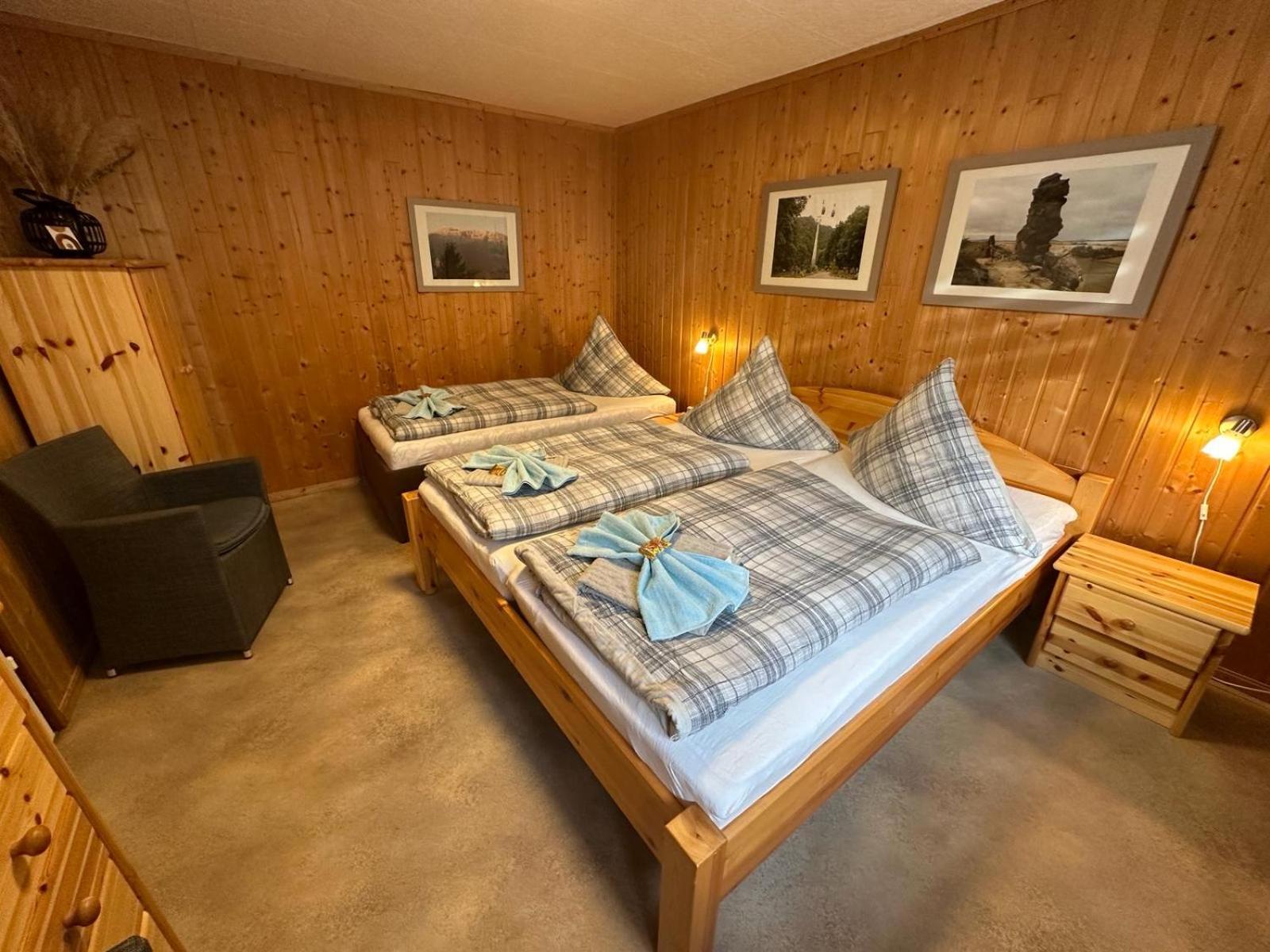 Christels Ferienwohnung 1 In Thale Mit Sonnenterrasse Und Grill Екстериор снимка