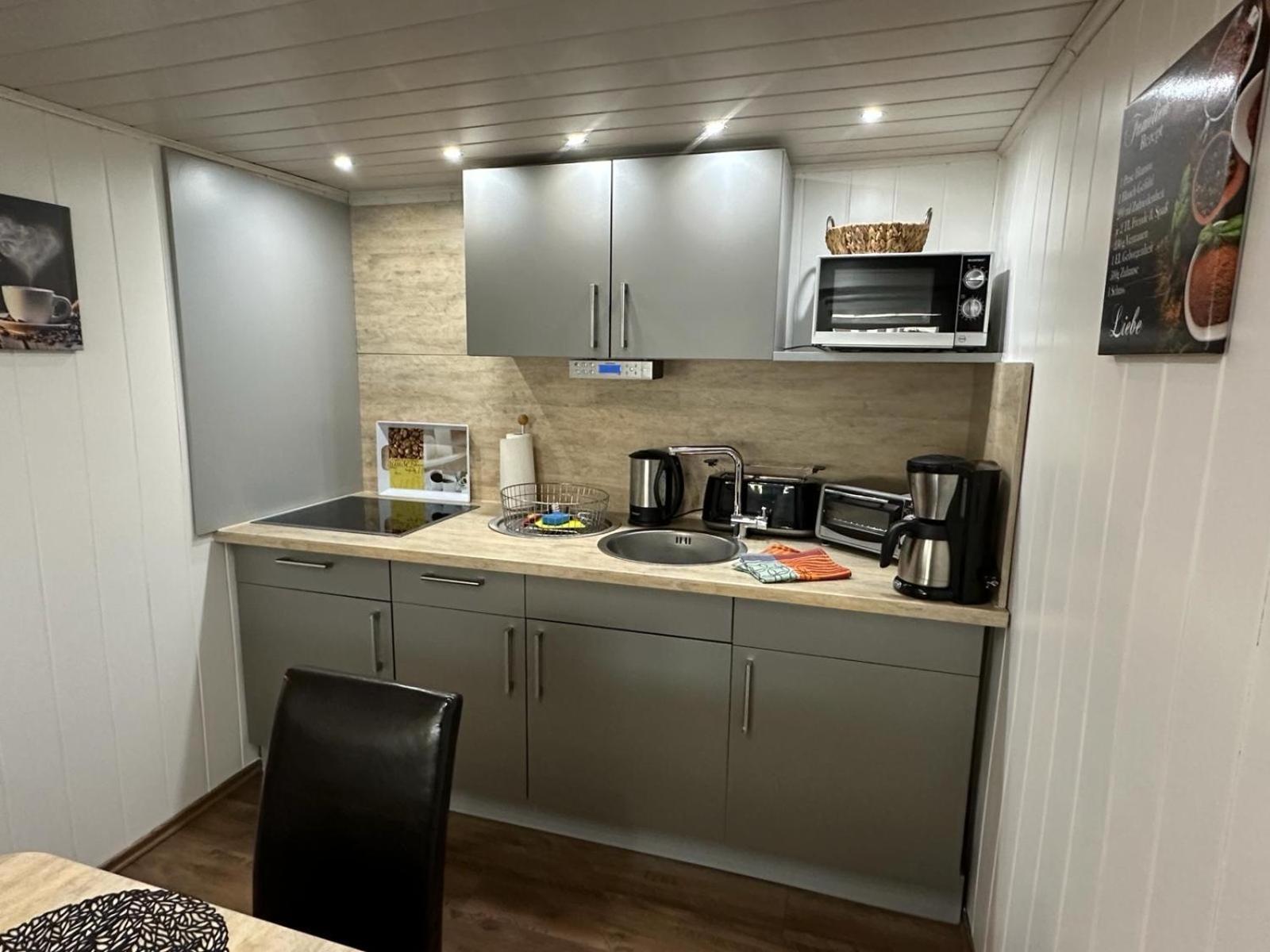 Christels Ferienwohnung 1 In Thale Mit Sonnenterrasse Und Grill Екстериор снимка