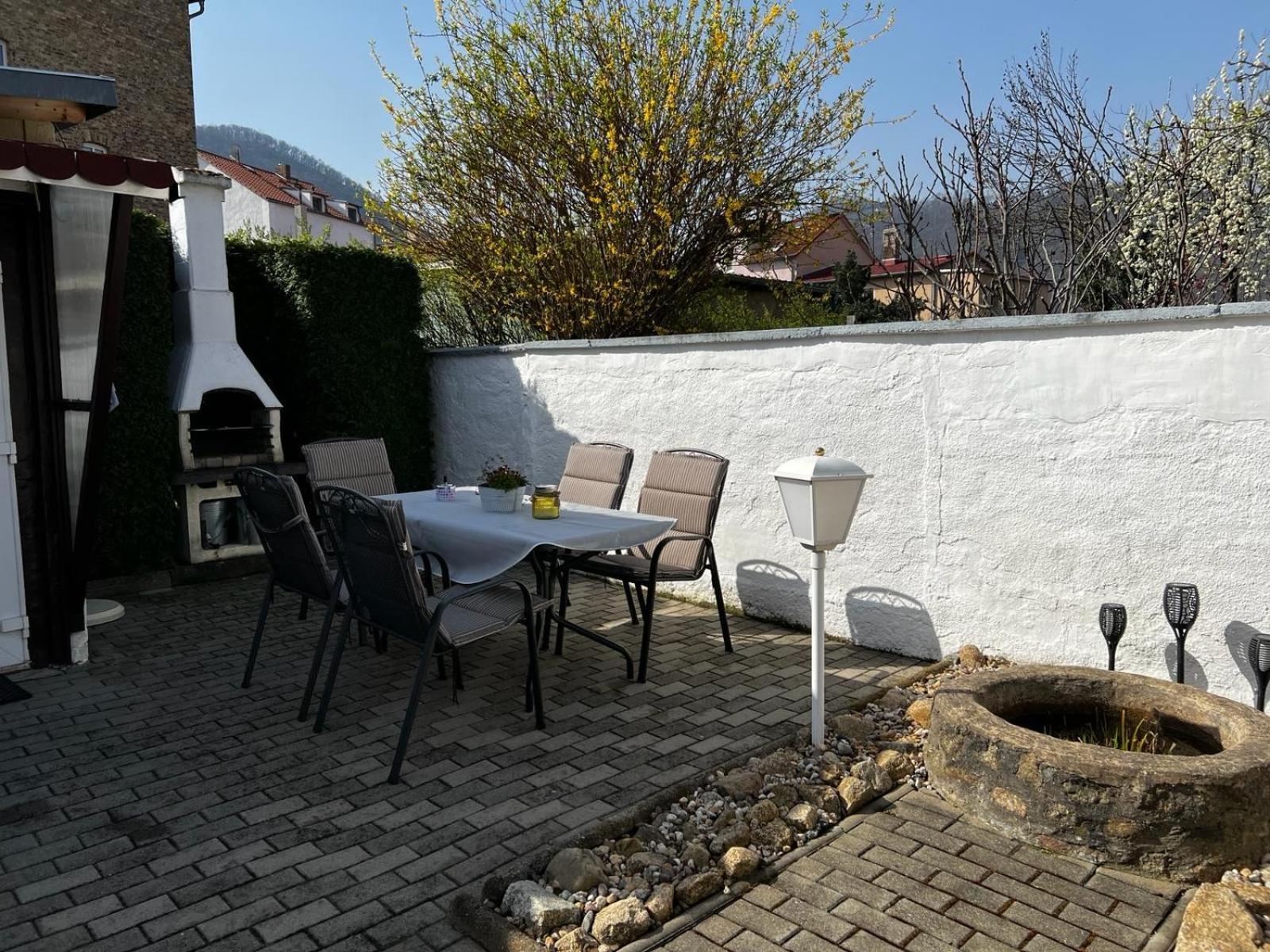 Christels Ferienwohnung 1 In Thale Mit Sonnenterrasse Und Grill Екстериор снимка