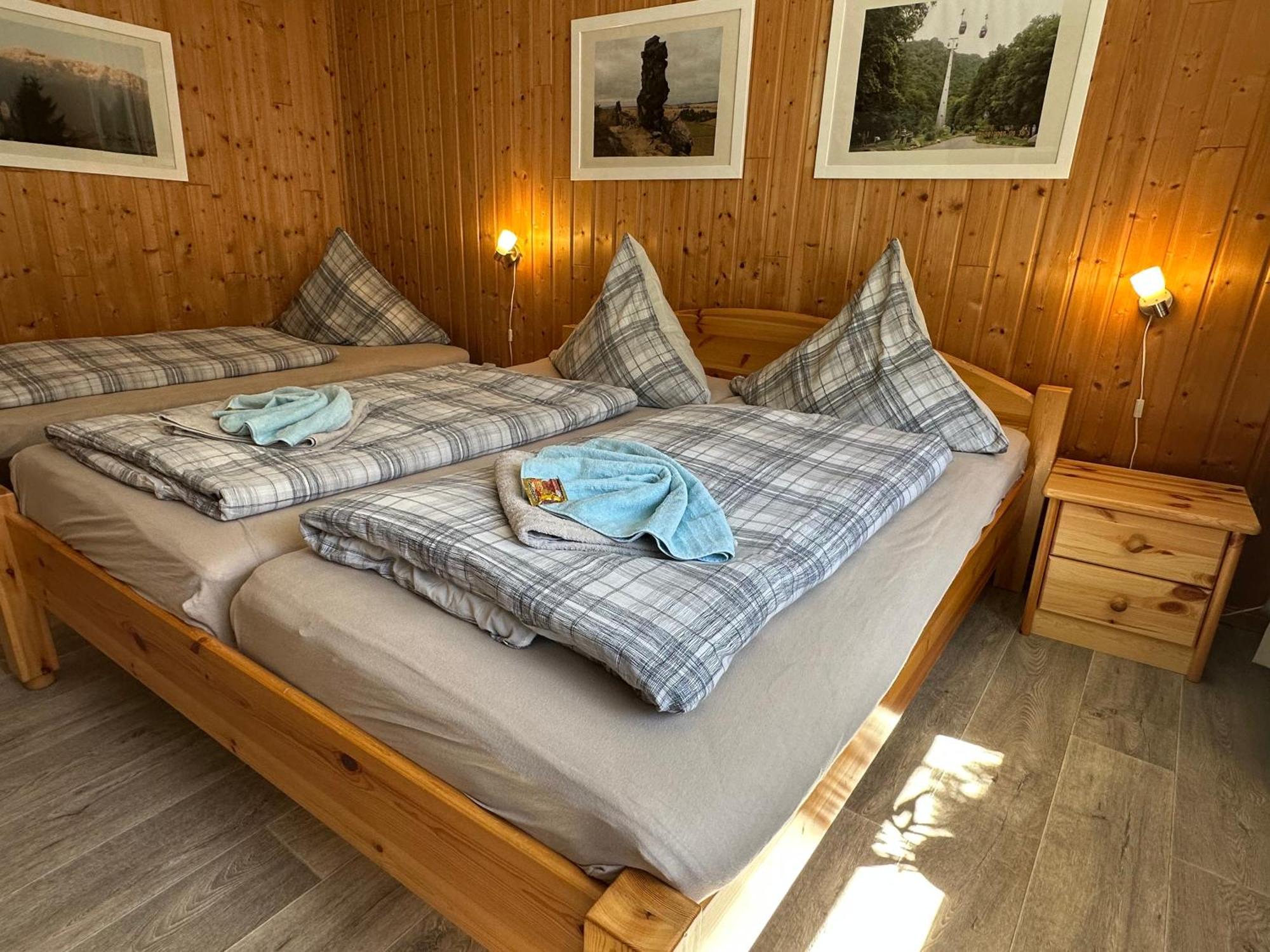 Christels Ferienwohnung 1 In Thale Mit Sonnenterrasse Und Grill Екстериор снимка